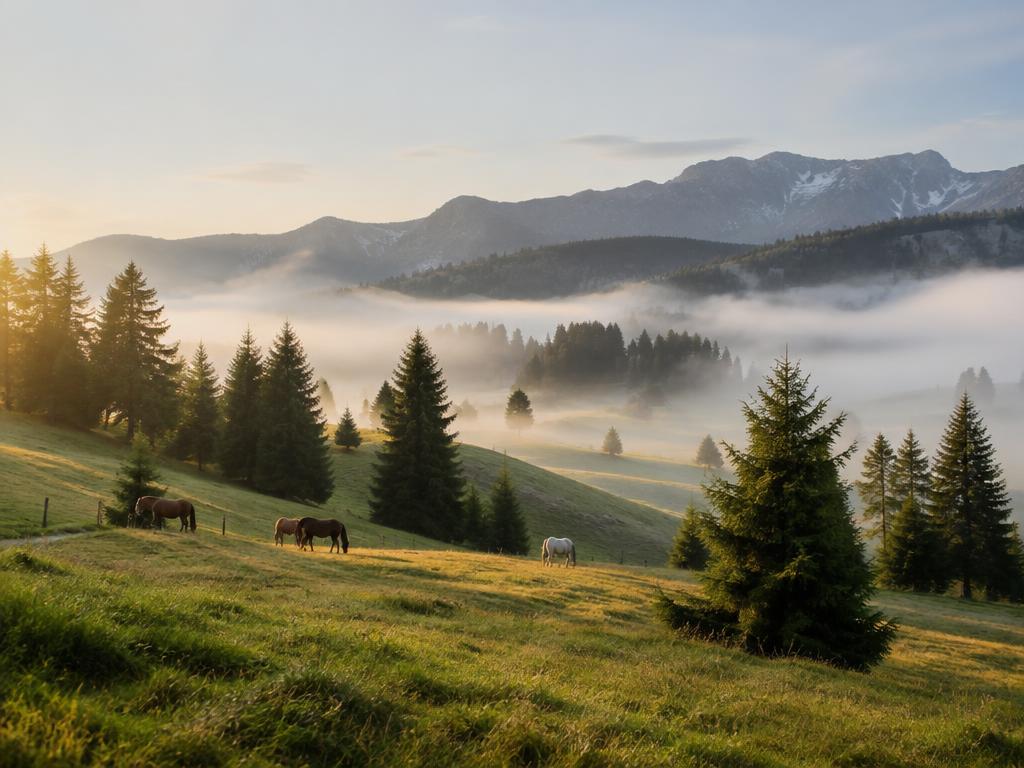 Les Franches-Montagnes, canton de Jura